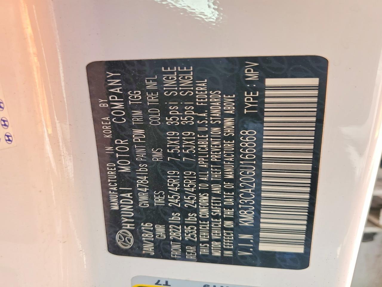 2016 Hyundai Tucson Sport - zdjęcie 10