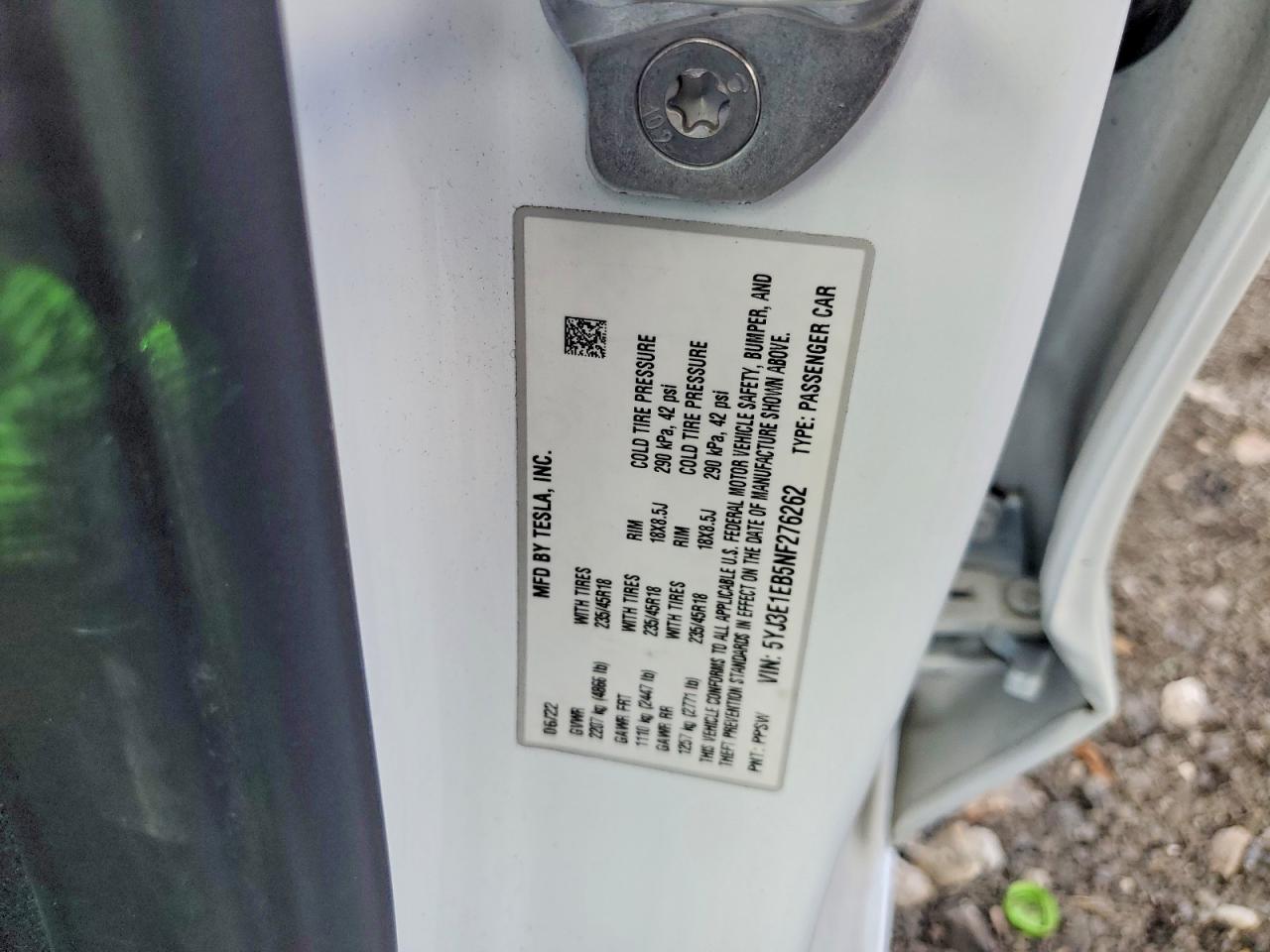 2022 Tesla Model 3 - zdjęcie 12