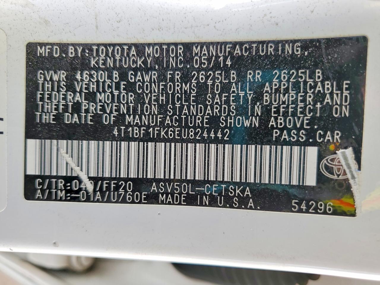 2014 Toyota Camry Se - zdjęcie 12