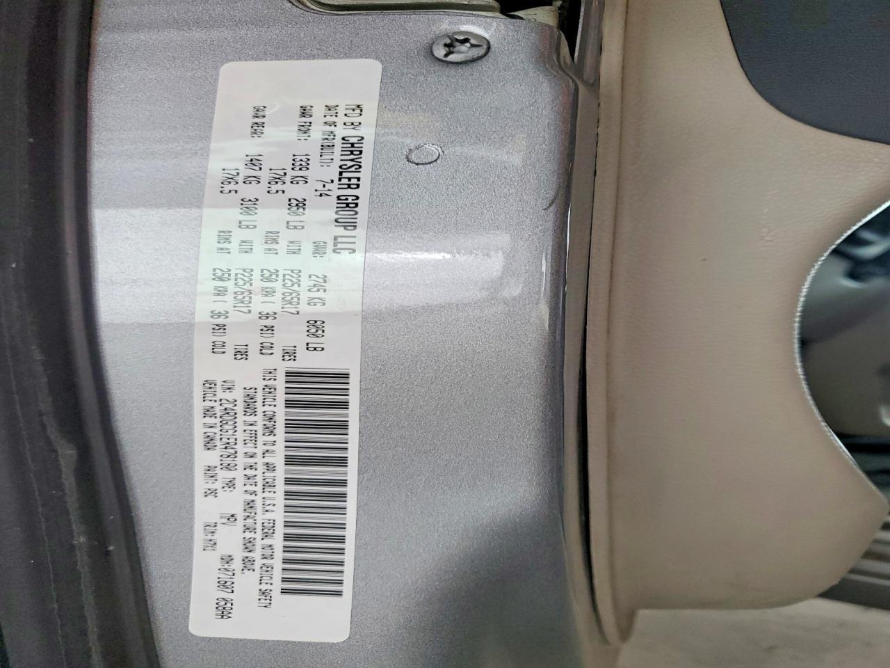 2014 Dodge Grand Caravan Sxt - zdjęcie 13