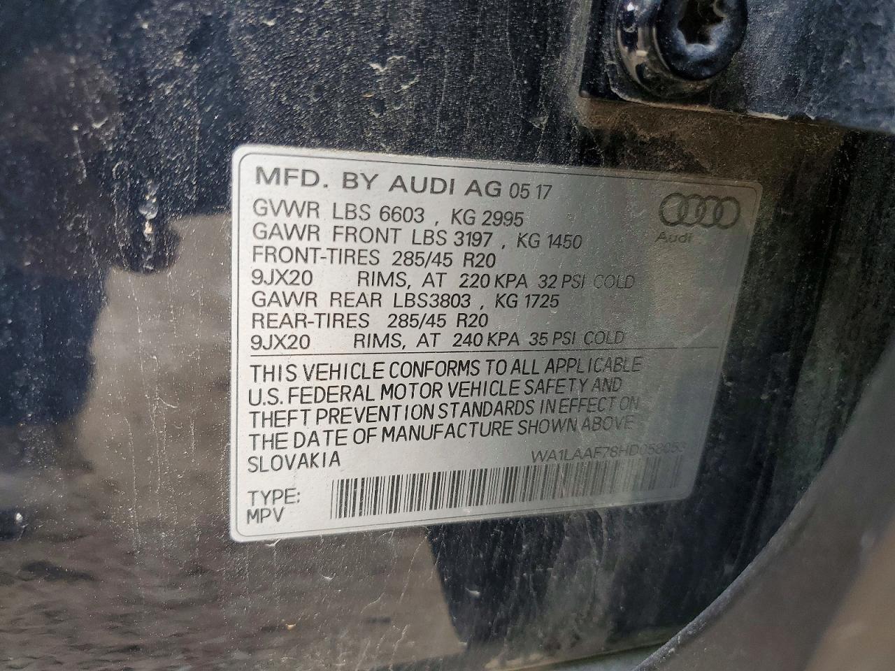 2017 Audi Q7 Premium Plus - zdjęcie 13