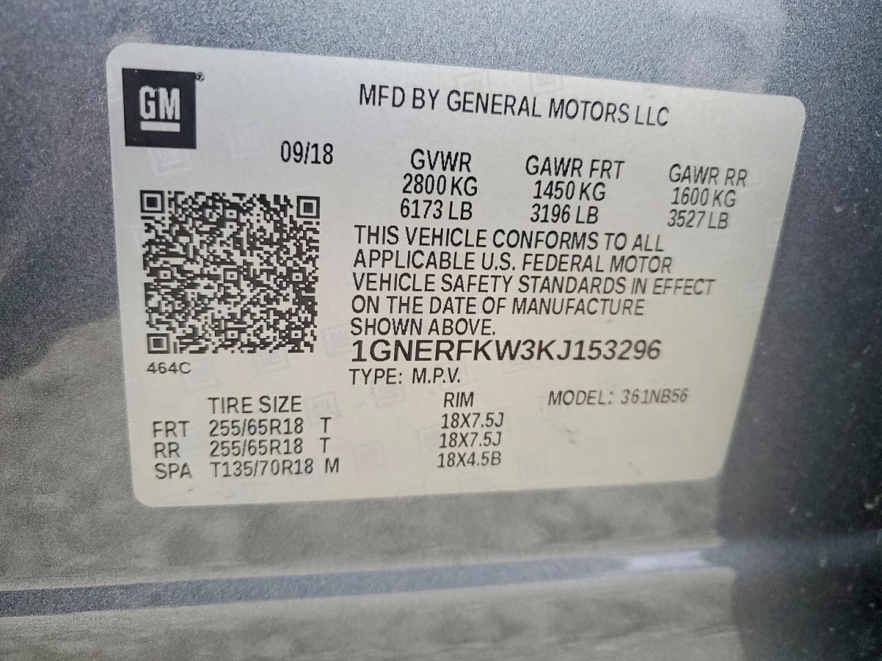 2019 Chevrolet Traverse Ls - zdjęcie 14