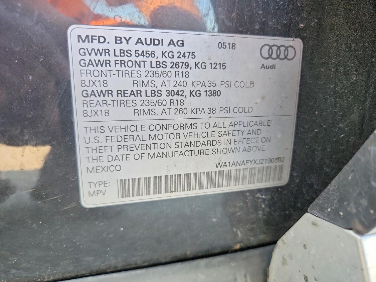 2018 Audi Q5 - zdjęcie 12