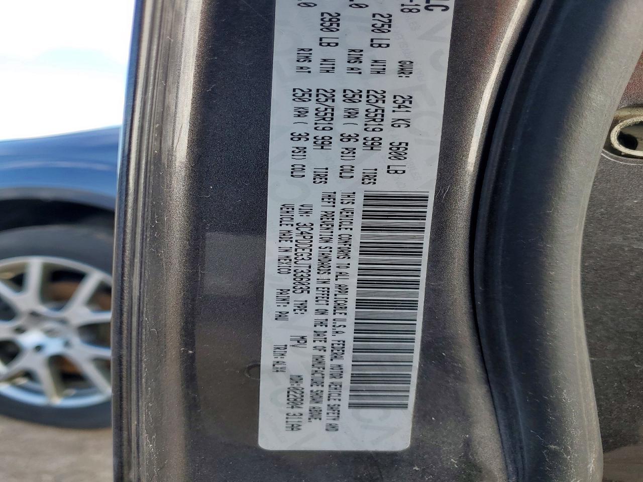 2018 Dodge Journey Gt - zdjęcie 13