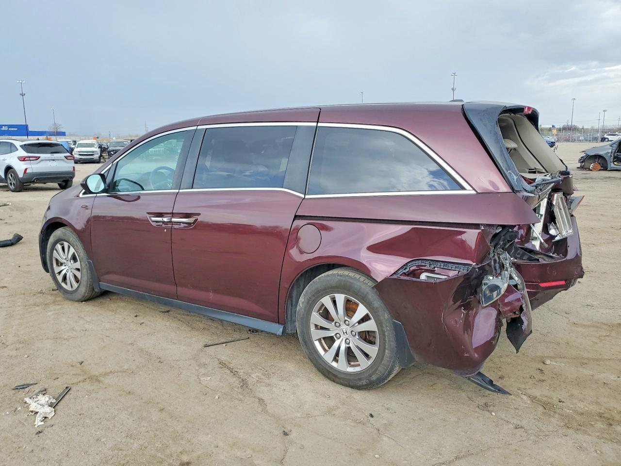 2014 Honda Odyssey Exl - zdjęcie 2