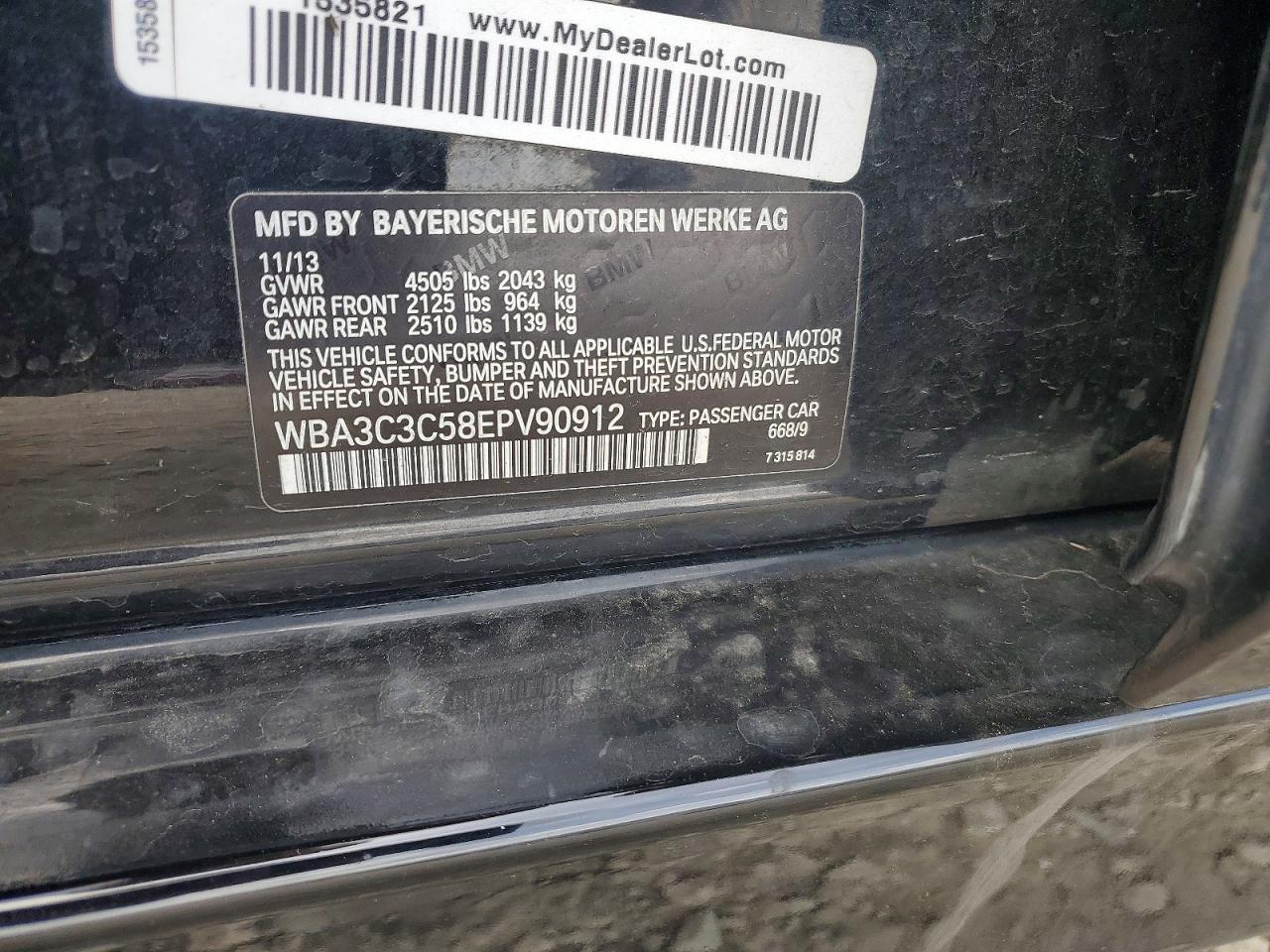 2014 BMW 320 I xDrive - zdjęcie 12