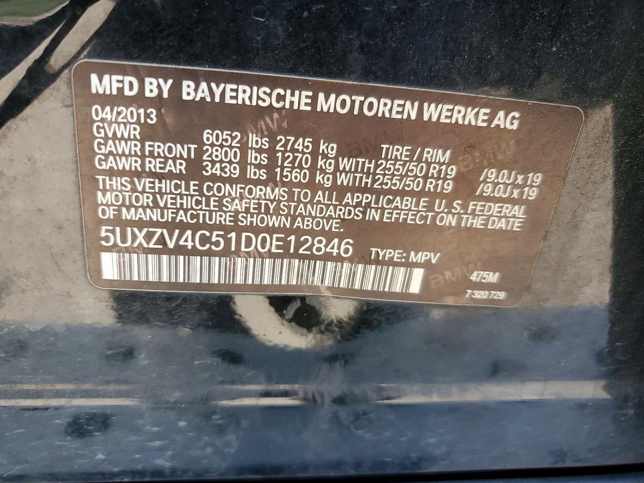 2013 BMW X5 xDrive35I - zdjęcie 13