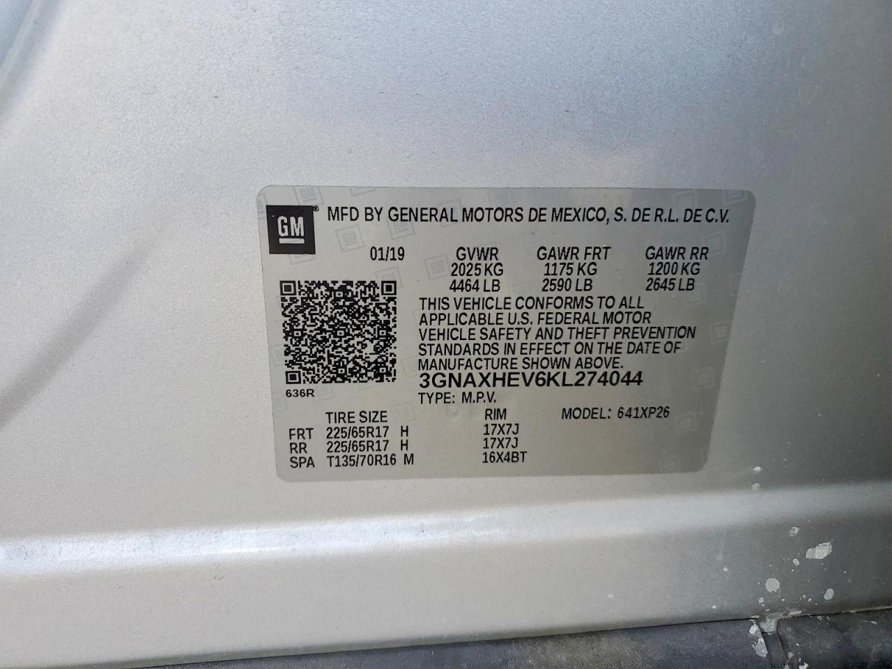 2019 Chevrolet Equinox Ls - zdjęcie 13