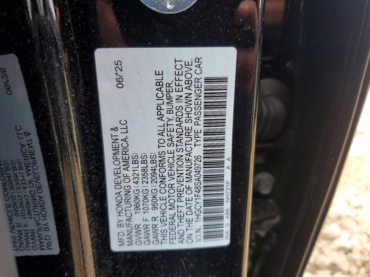 2025 Honda Accord - zdjęcie 12
