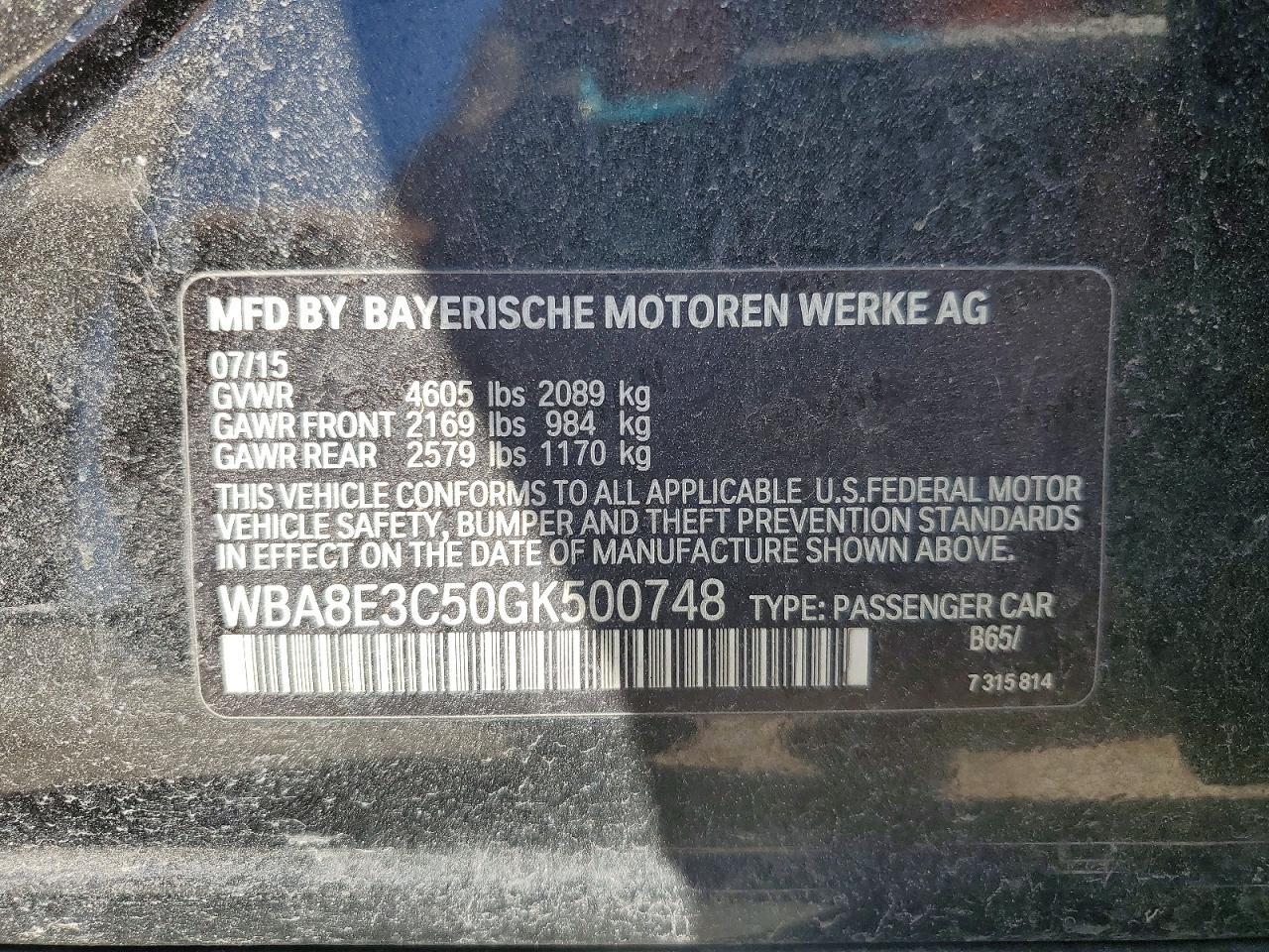 2016 BMW 328 Xi Sulev - zdjęcie 12