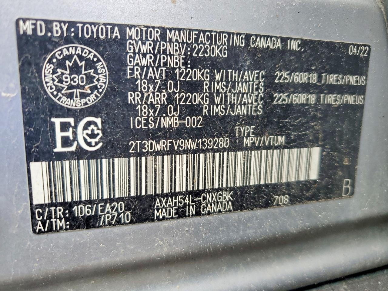 2022 Toyota Rav4 Limited - zdjęcie 13