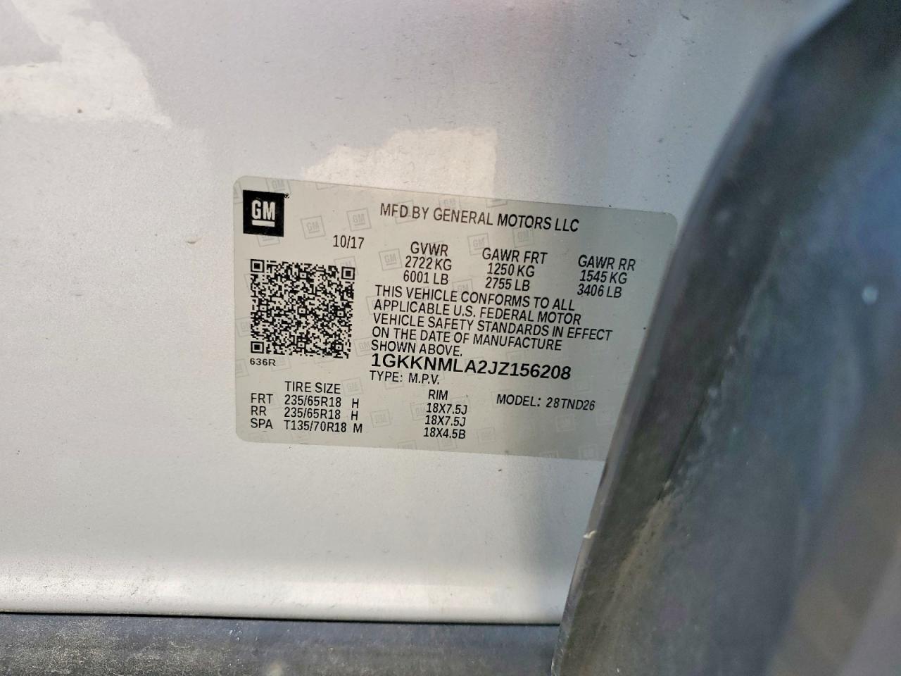 2018 GMC Acadia - zdjęcie 13