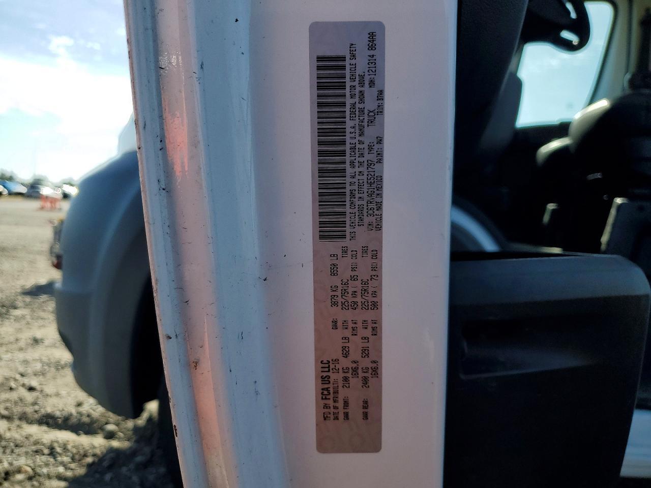 2017 Ram Promaster 1500 1500 Standard - zdjęcie 12
