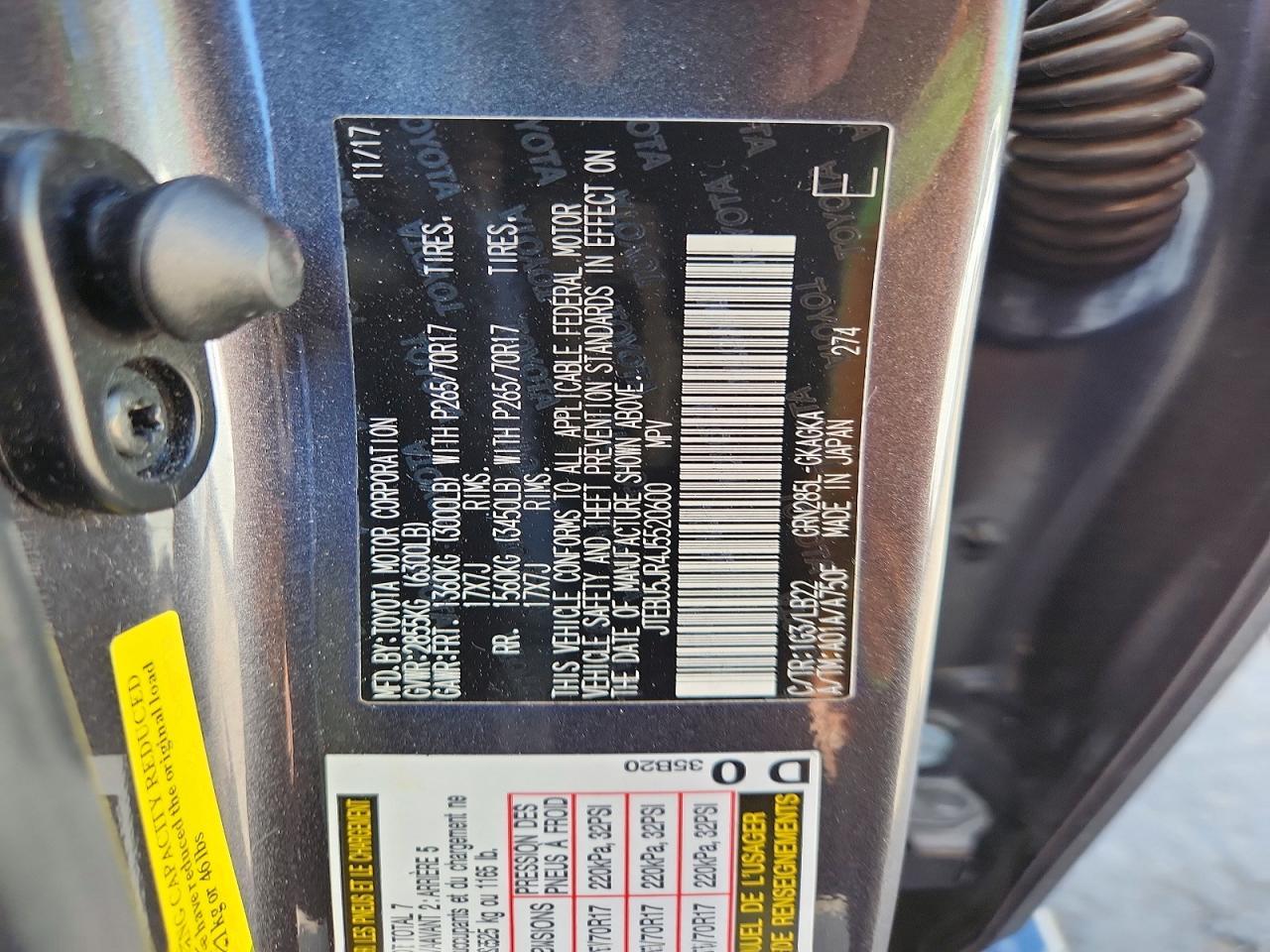 2018 Toyota 4Runner Sr5 Premium - zdjęcie 13