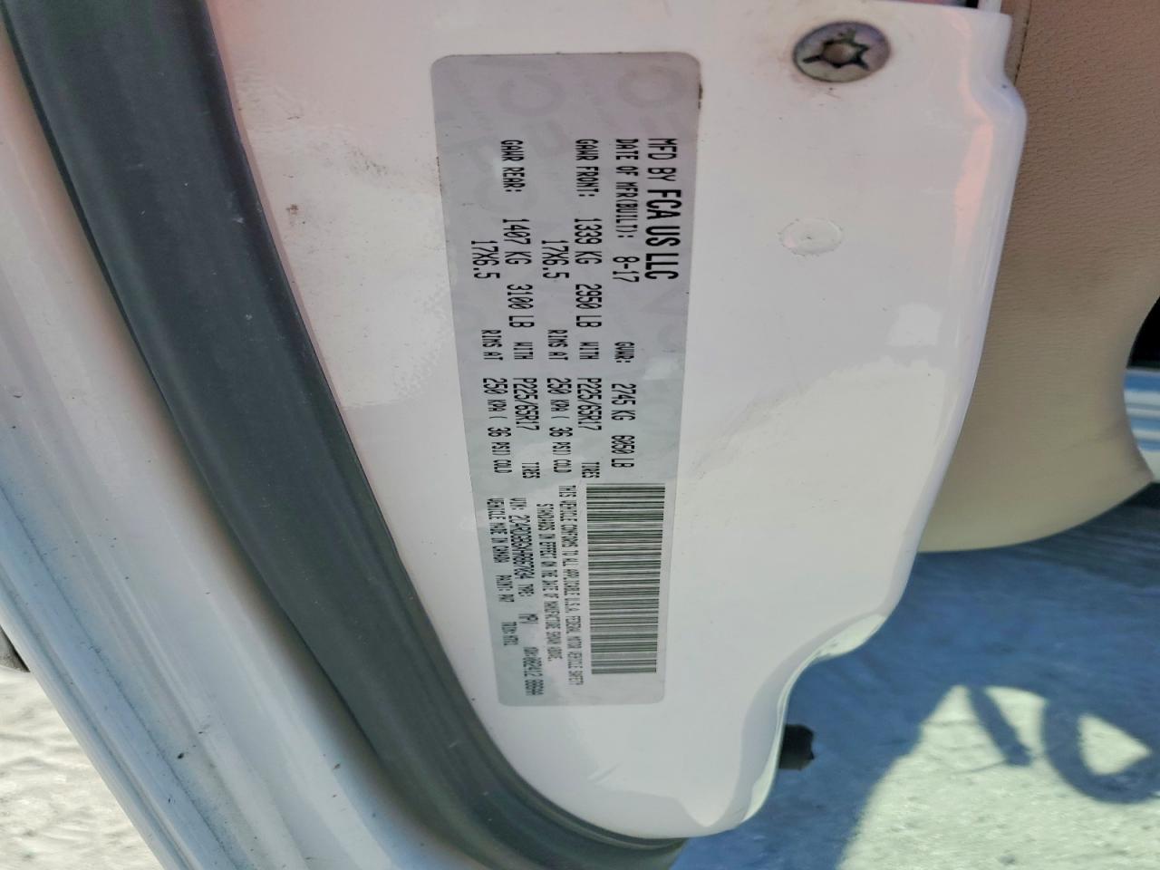 2017 Dodge Grand Caravan Se - zdjęcie 14