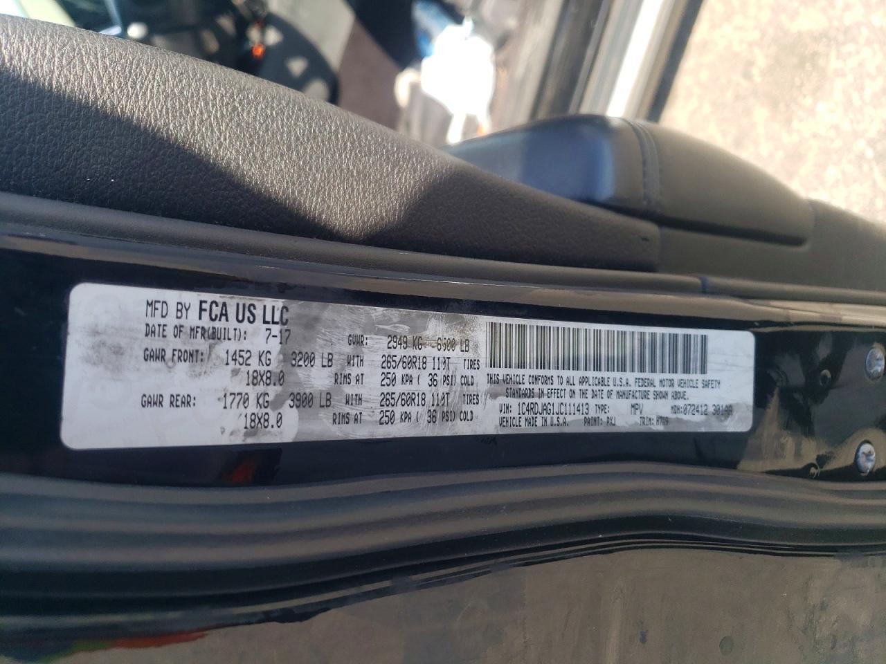 2018 Dodge Durango Sxt - zdjęcie 13