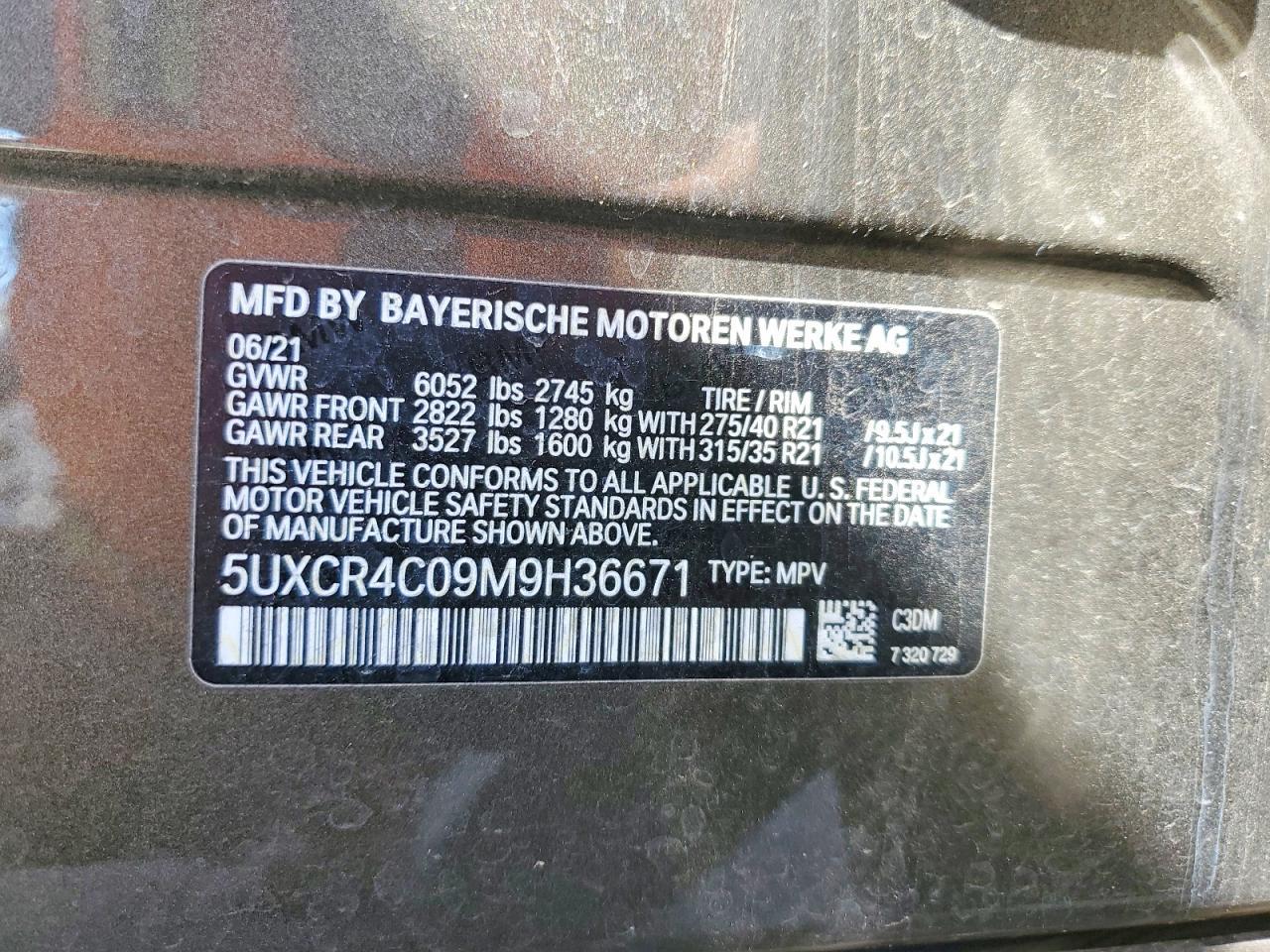 2021 BMW X5 Sdrive 40I - zdjęcie 13