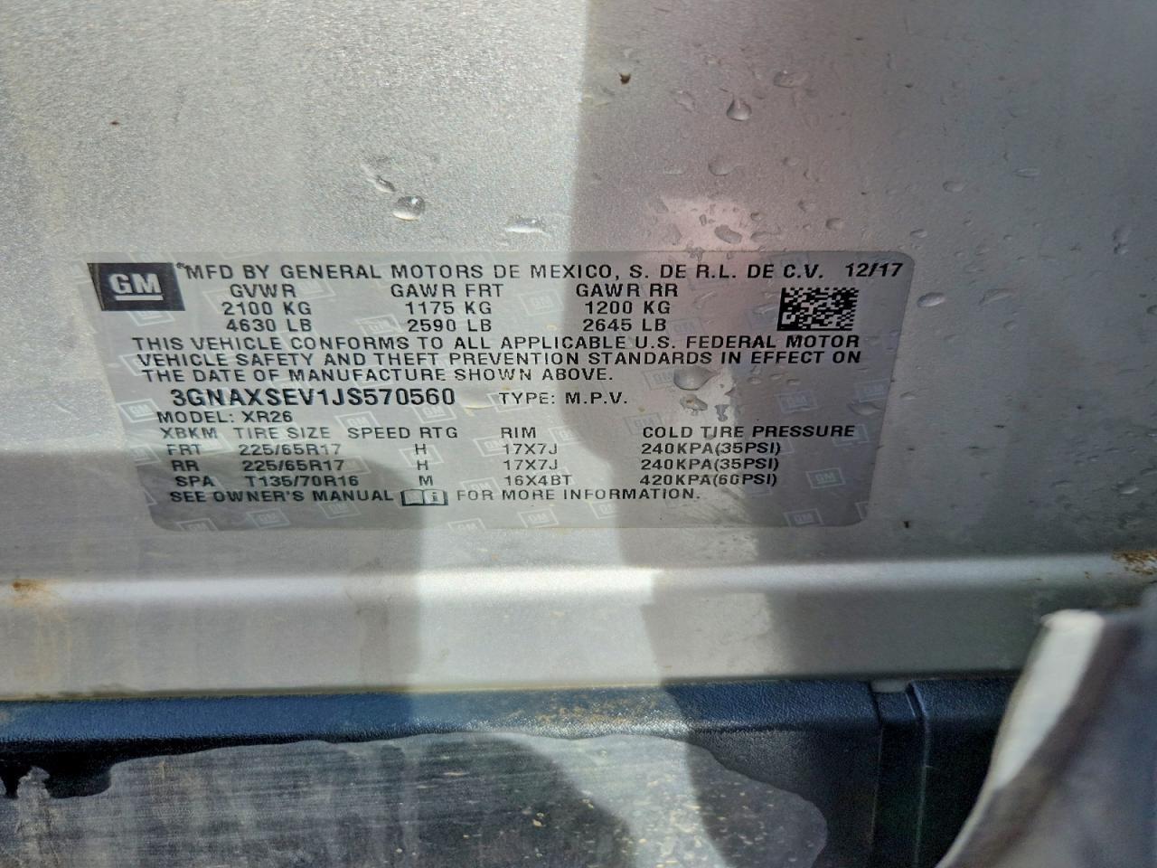 2018 Chevrolet Equinox Lt - zdjęcie 13