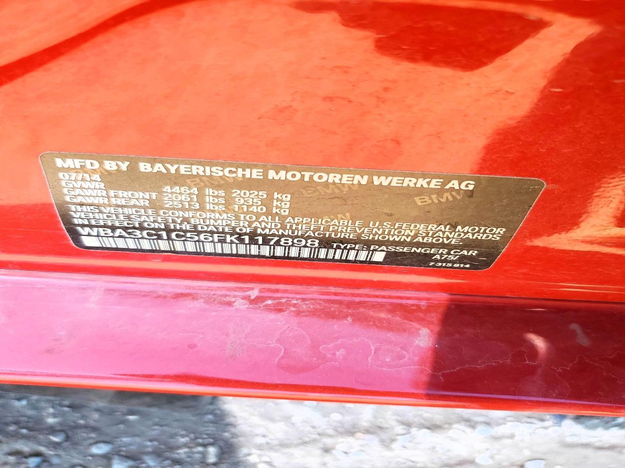 2015 BMW 328 I Sulev - zdjęcie 13