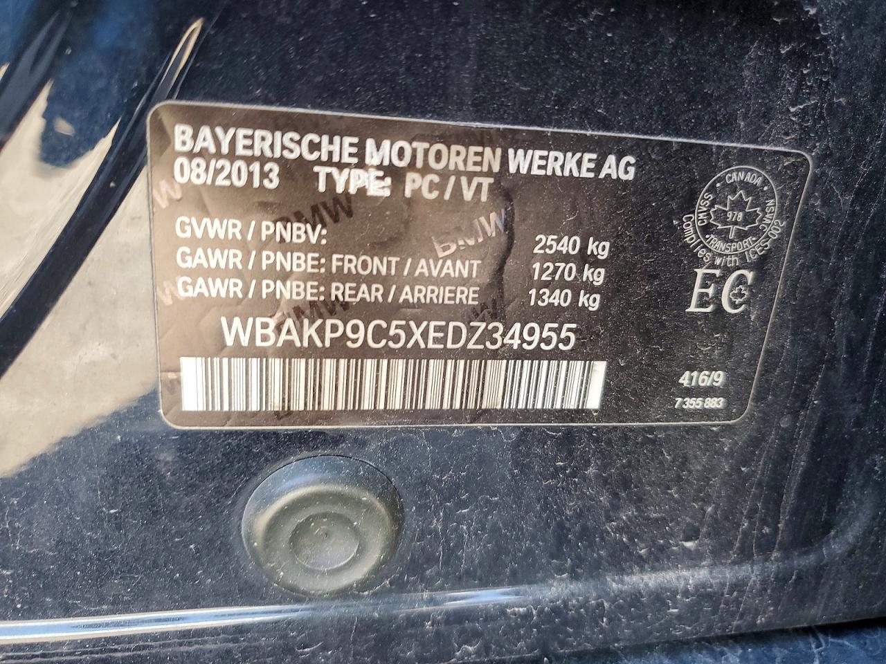 2014 BMW 550 Xi - zdjęcie 13