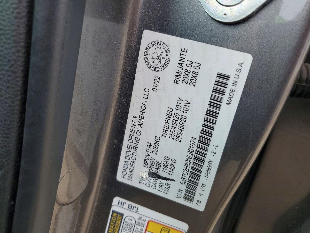 2022 Acura Rdx A-Spec Advance - zdjęcie 13