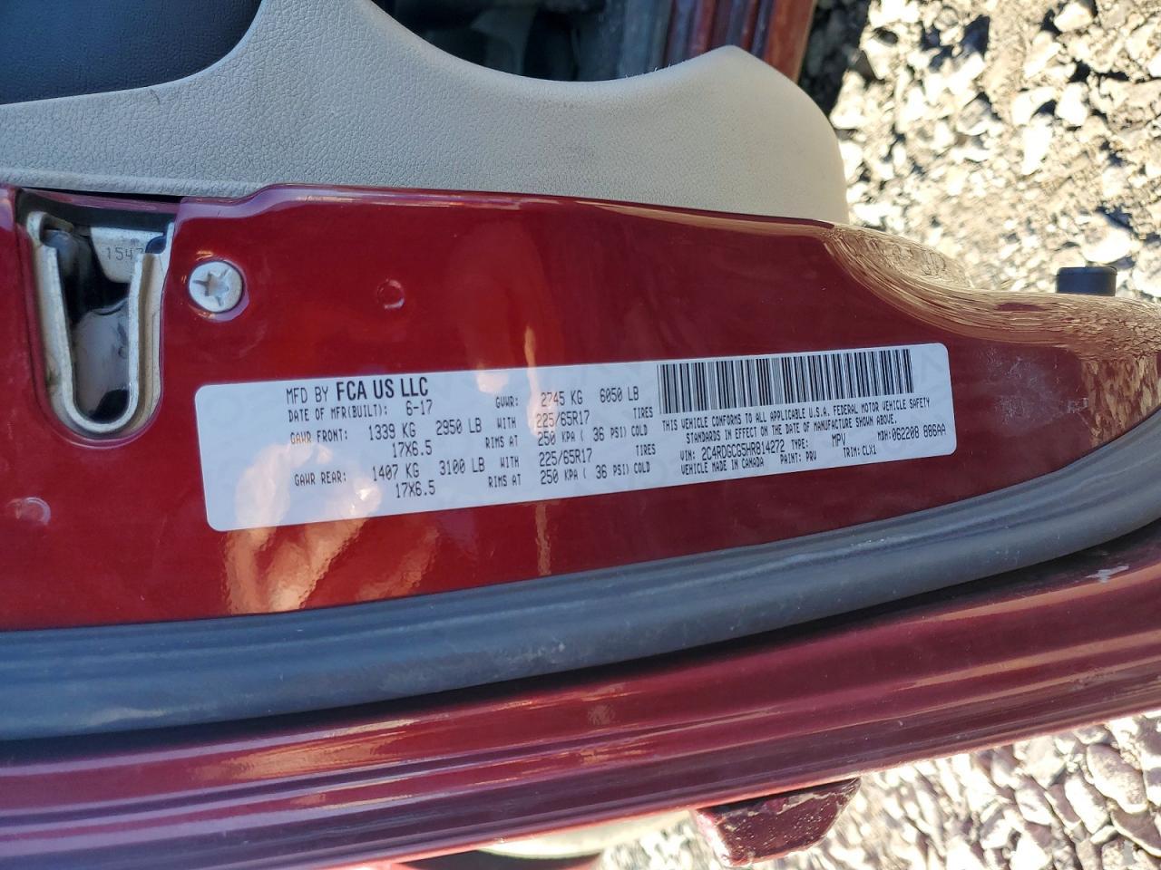 2017 Dodge Grand Caravan Sxt - zdjęcie 13