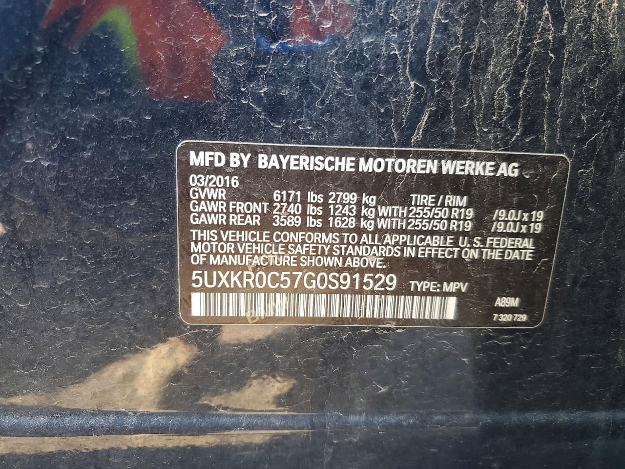 2016 BMW X5 xDrive35I - zdjęcie 12