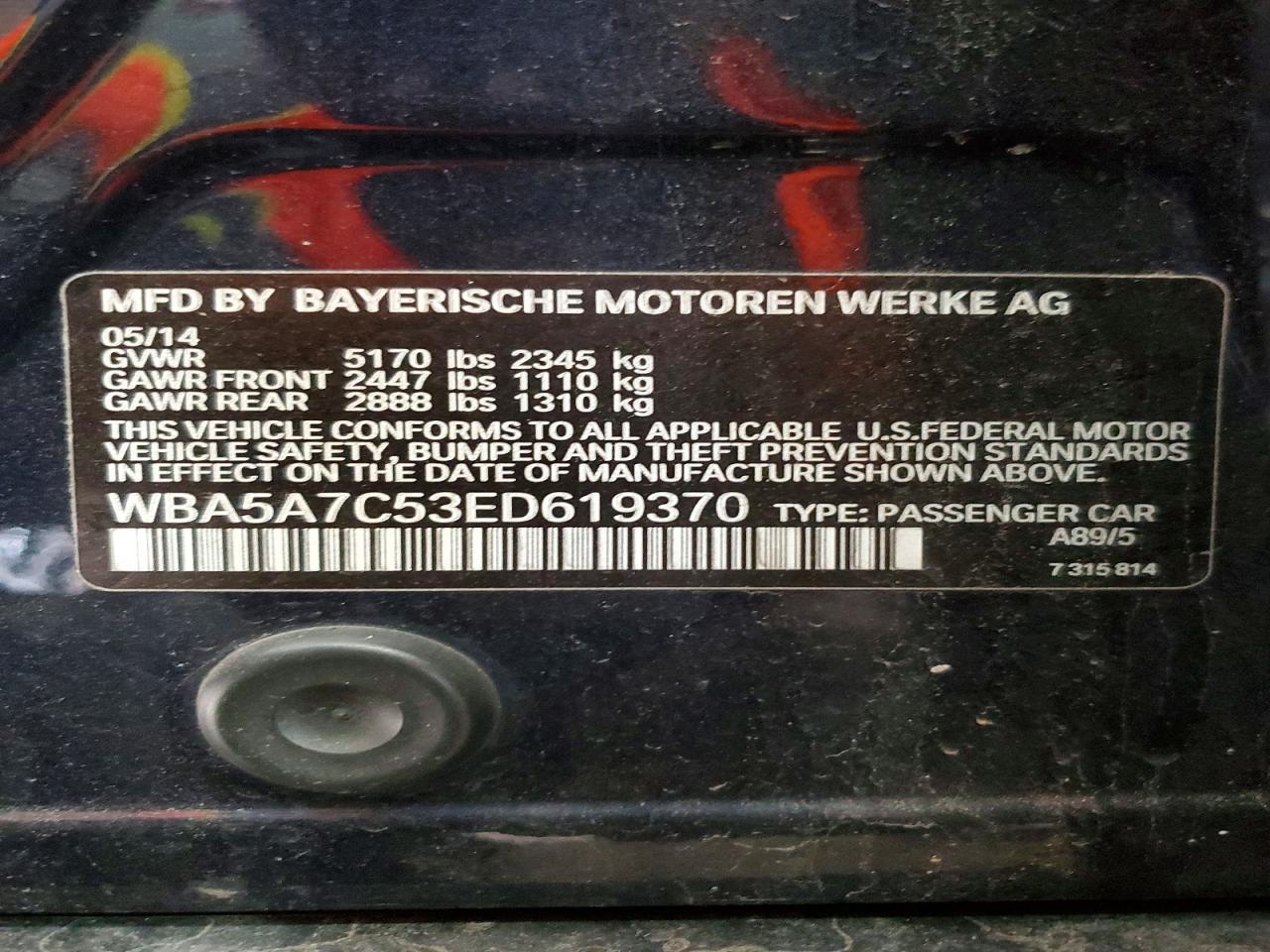 2014 BMW 528 Xi - zdjęcie 13