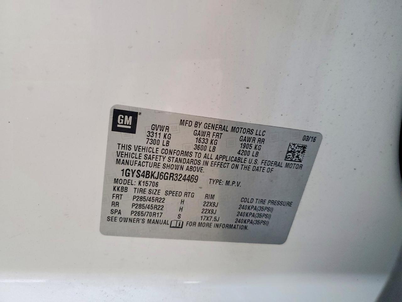 2016 Cadillac Escalade Luxury - zdjęcie 13