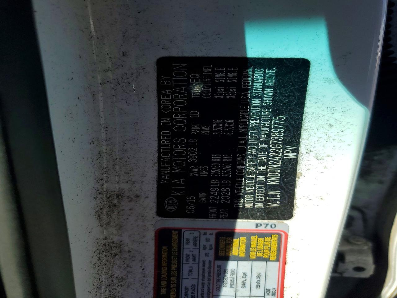 2016 Kia Soul Base - zdjęcie 12