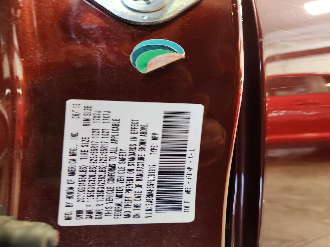 2015 Honda Cr-V Ex - zdjęcie 14