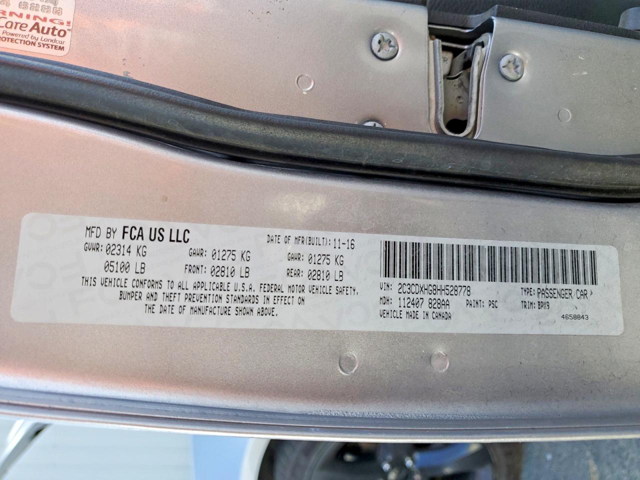 2017 Dodge Charger Sxt - zdjęcie 13