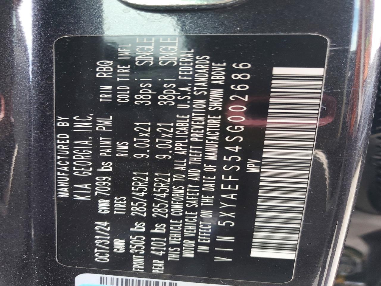 2025 Kia Ev9 Gt-Line - zdjęcie 14