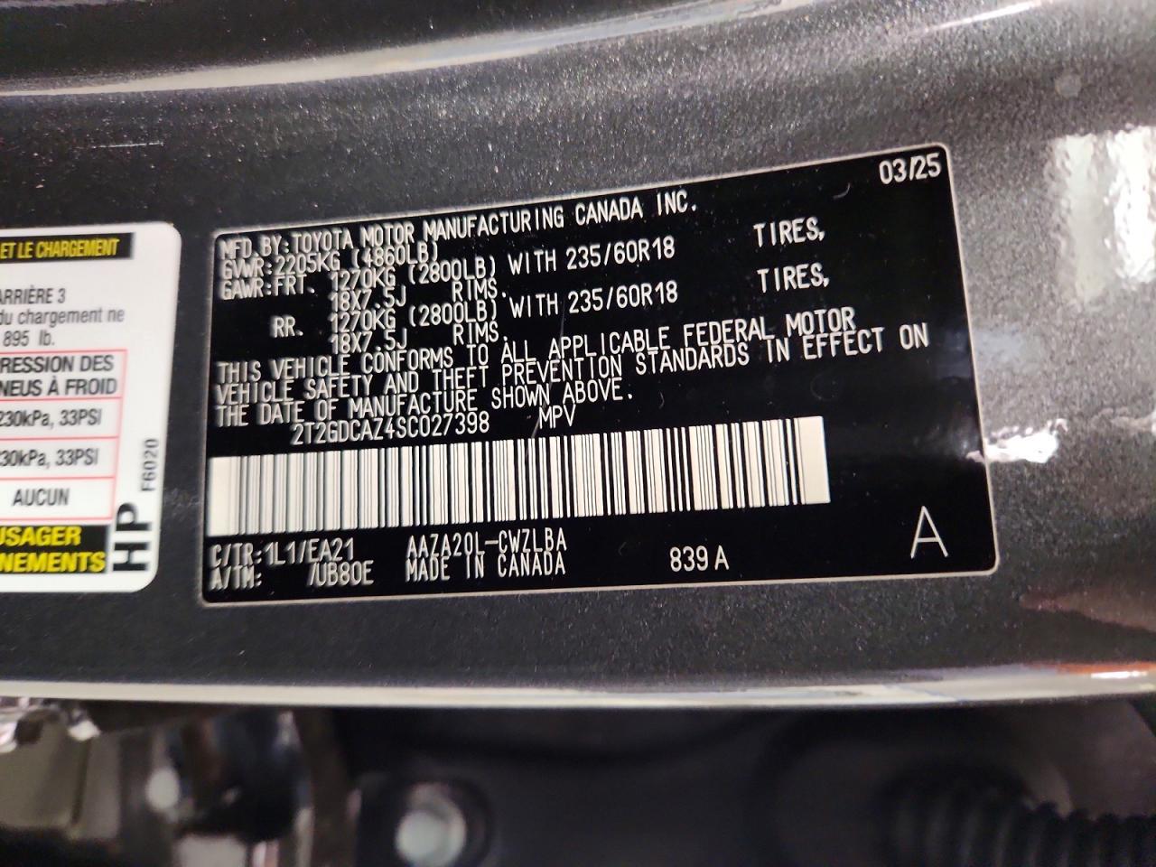 2025 Lexus Nx 250 Premium - zdjęcie 13