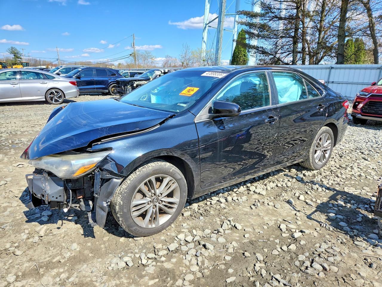 2017 Toyota Camry Se - zdjęcie główne