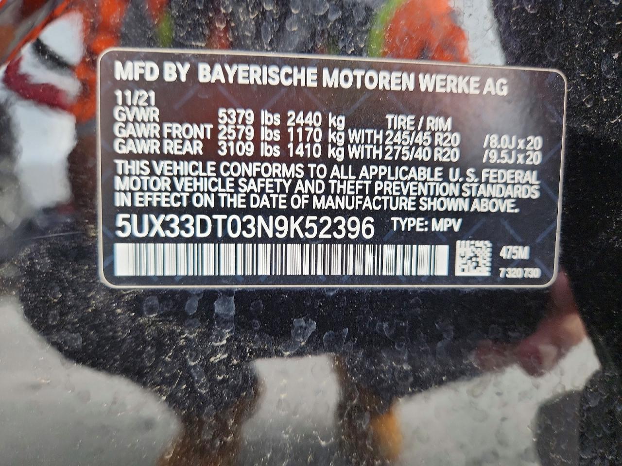 2022 BMW X4 xDrive30I - zdjęcie 14