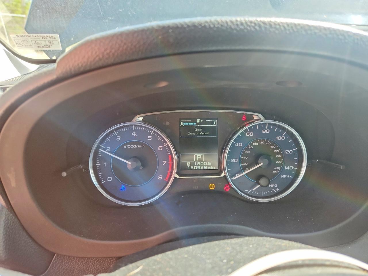 2016 Subaru Crosstrek Limited - zdjęcie 9