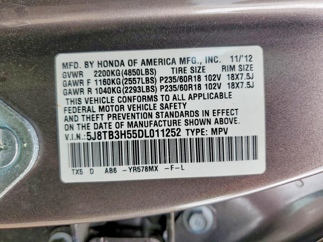 2013 Acura Rdx Technology - zdjęcie 12