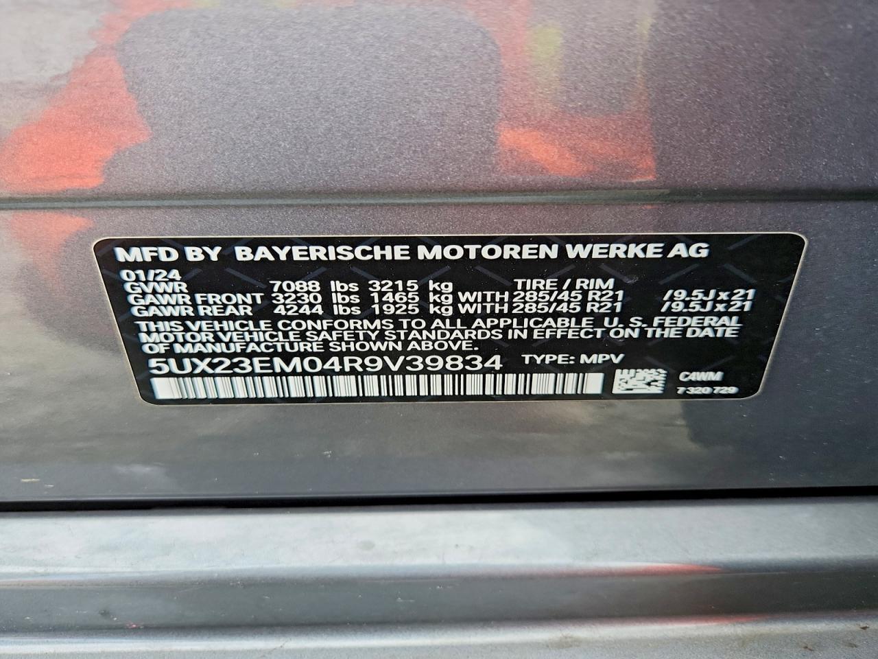 2024 BMW X7 xDrive40I - zdjęcie 13