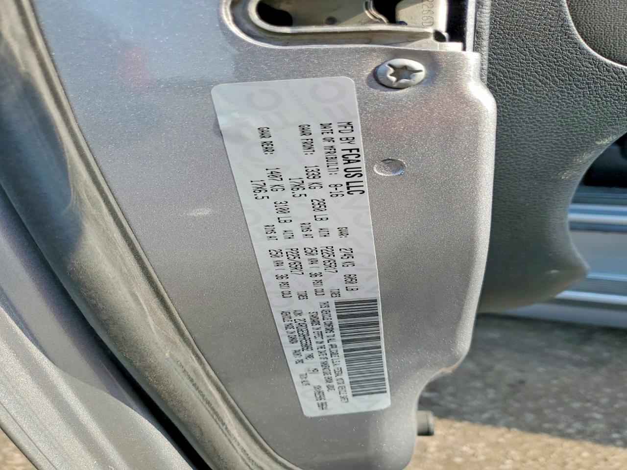 2017 Dodge Grand Caravan Gt - zdjęcie 12