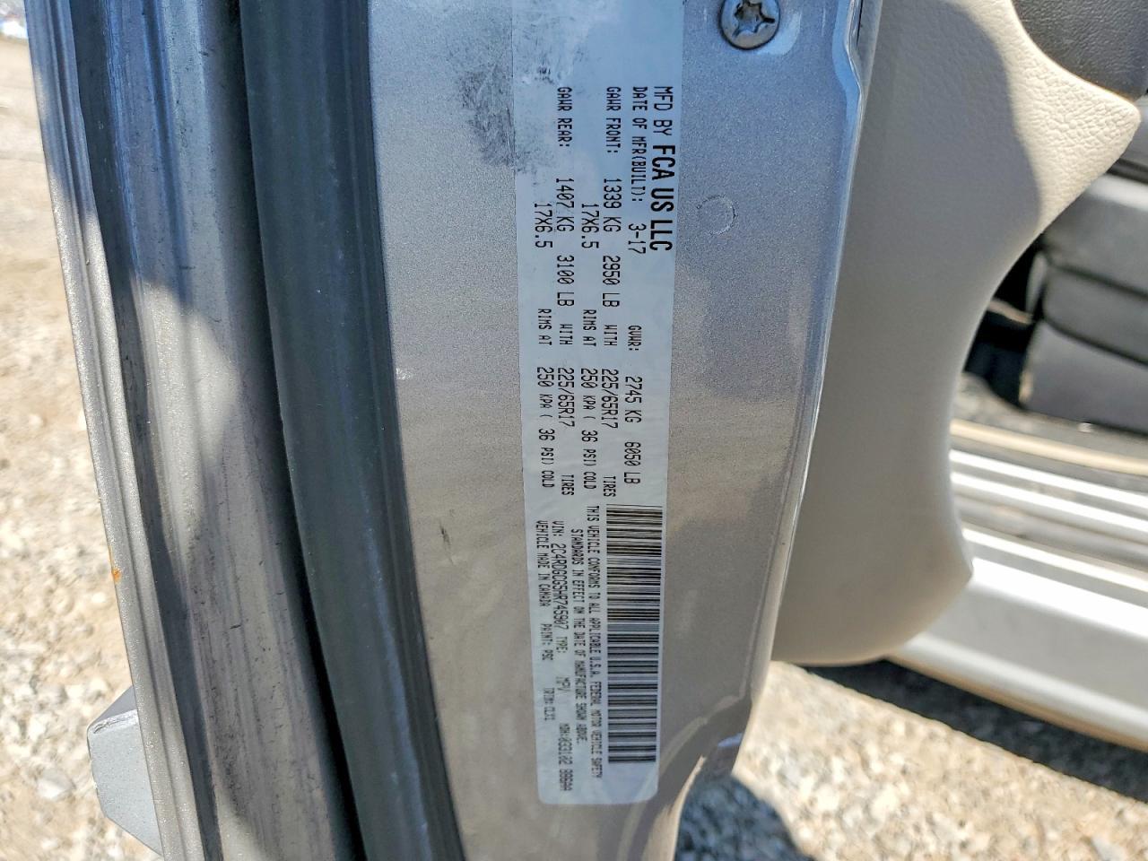 2017 Dodge Grand Caravan Sxt - zdjęcie 13