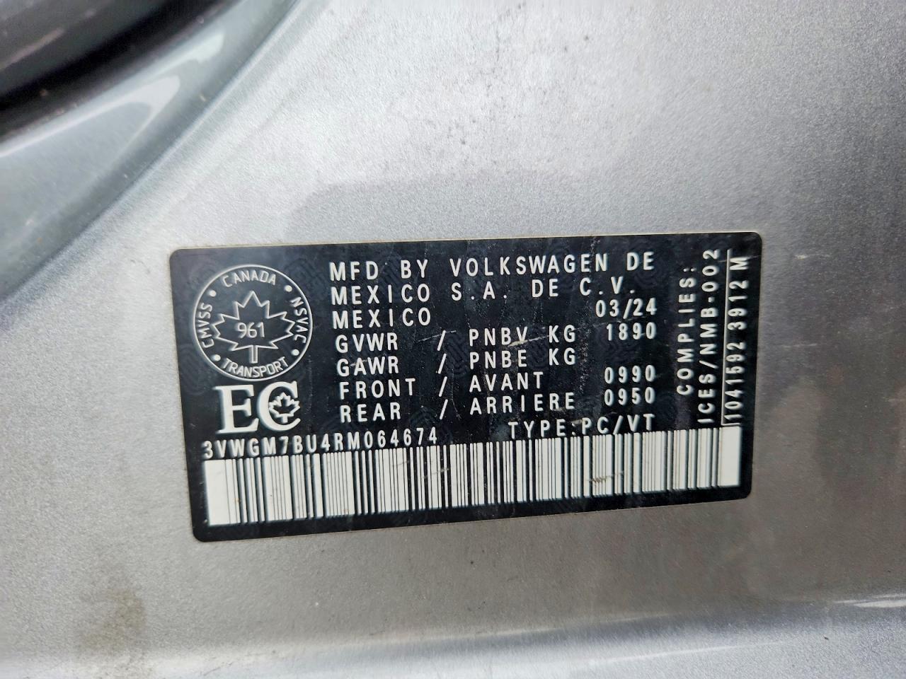 2024 Volkswagen Jetta Sel - zdjęcie 13