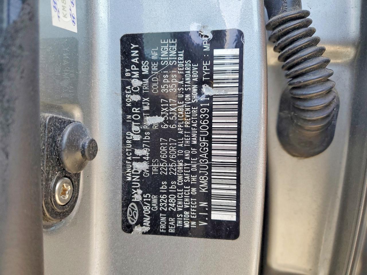 2015 Hyundai Tucson Se - zdjęcie 13