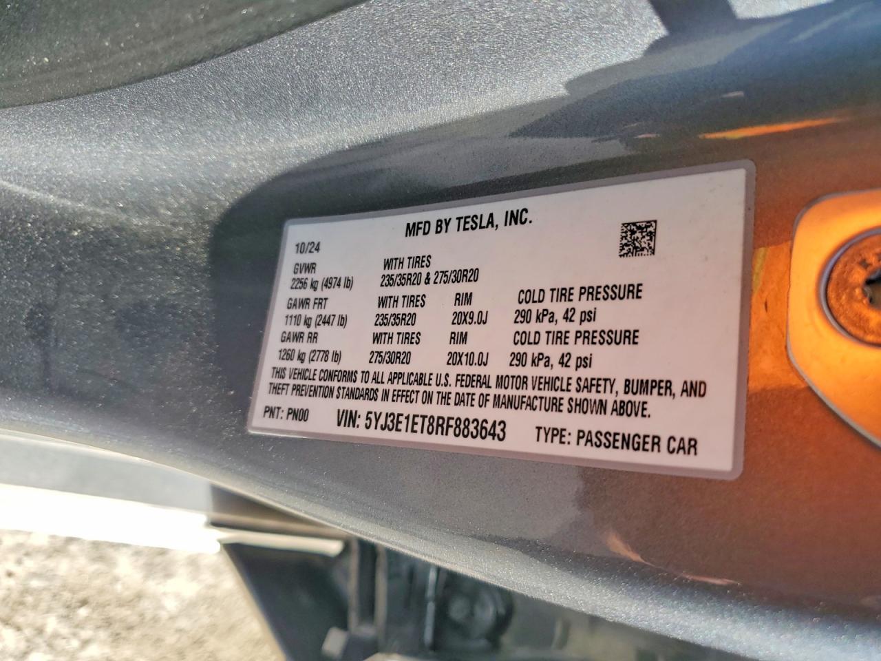 2024 Tesla Model 3 - zdjęcie 12