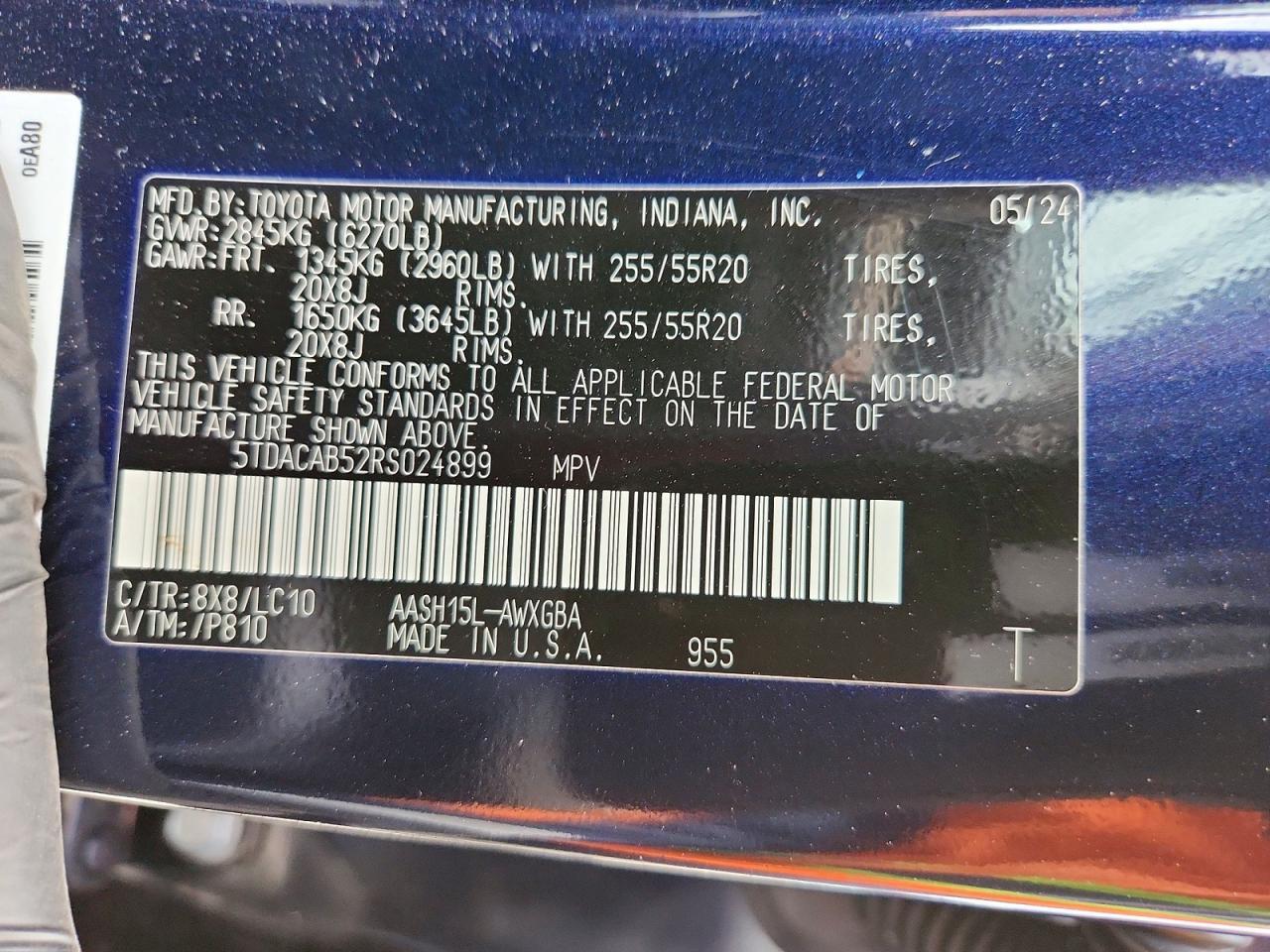 2024 Toyota Grand Highlander Hybrid Limited - zdjęcie 14