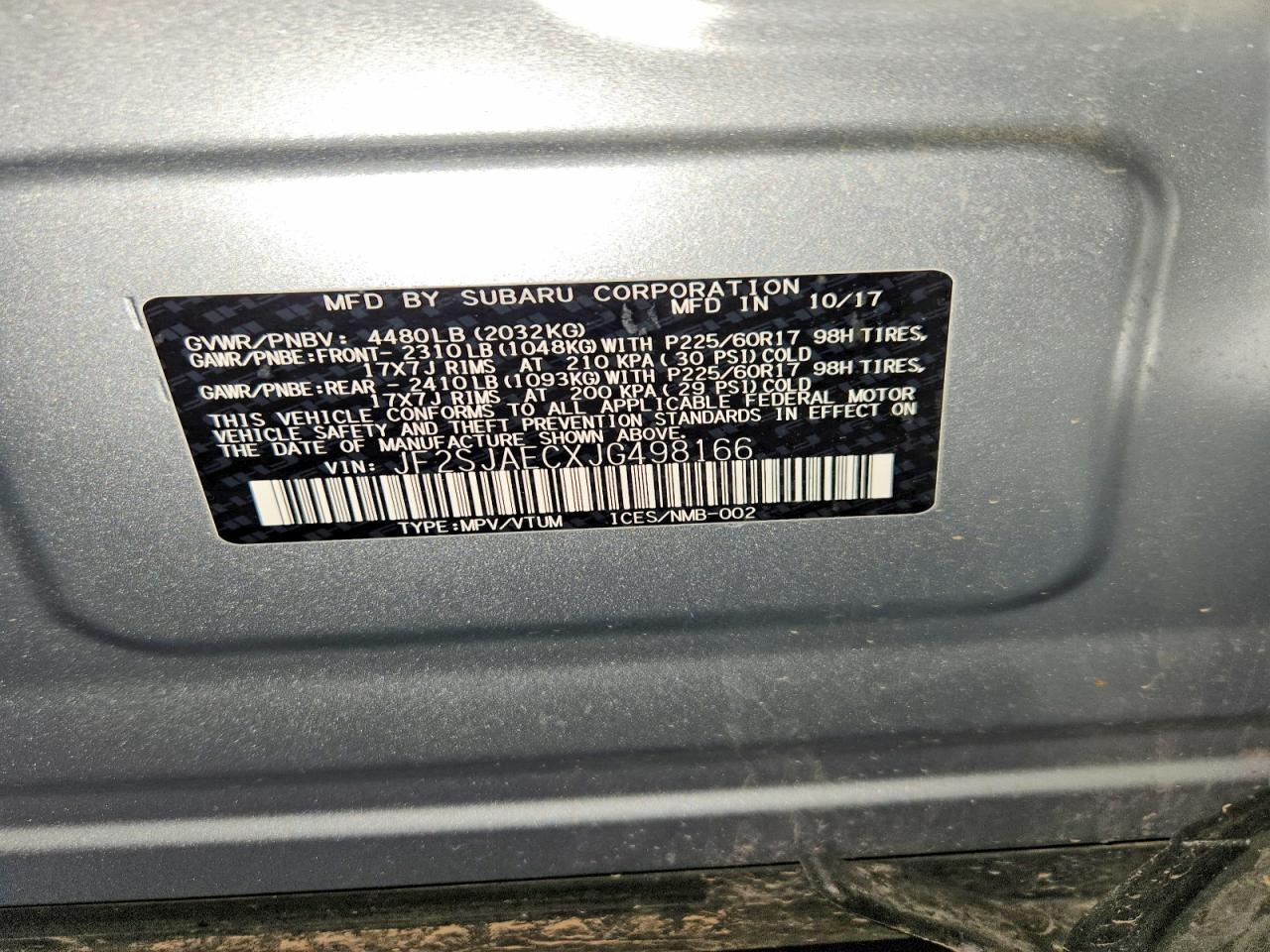 2018 Subaru Forester 2.5I Premium - zdjęcie 13