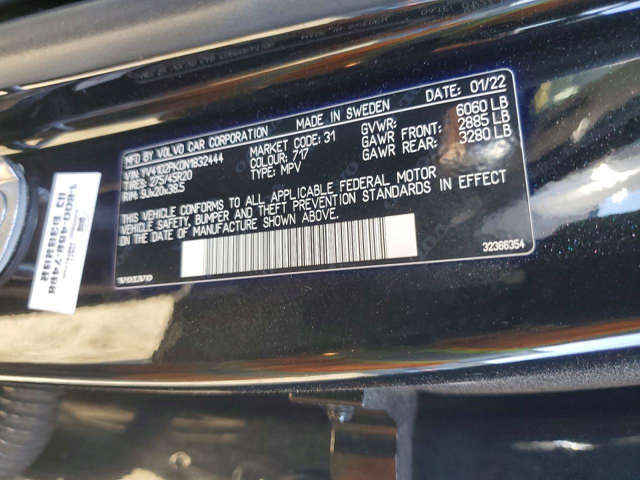 2022 Volvo Xc90 T5 Momentum - zdjęcie 13