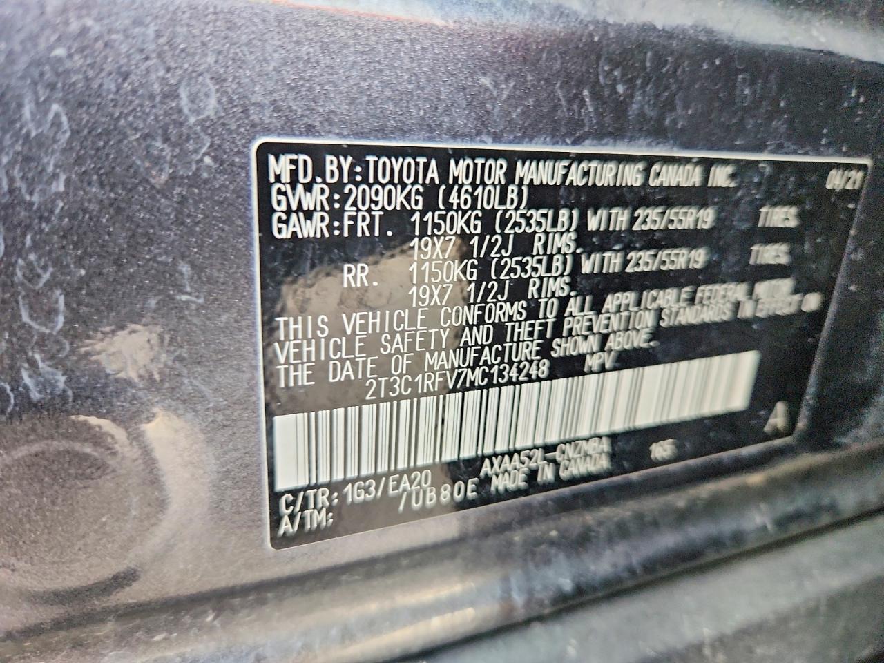 2021 Toyota Rav4 Xle Premium - zdjęcie 13