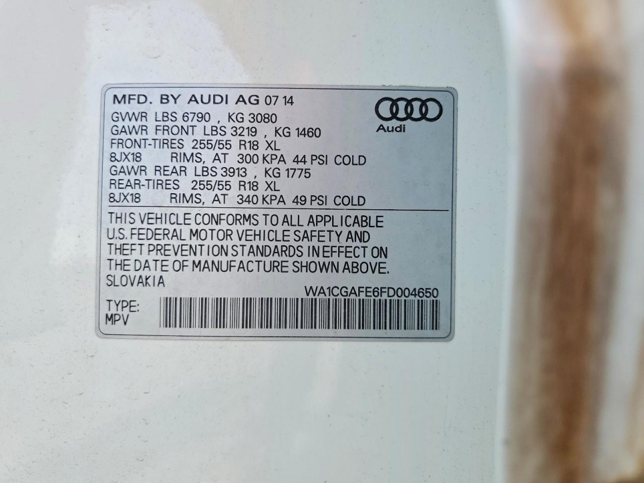 2015 Audi Q7 Premium - zdjęcie 13
