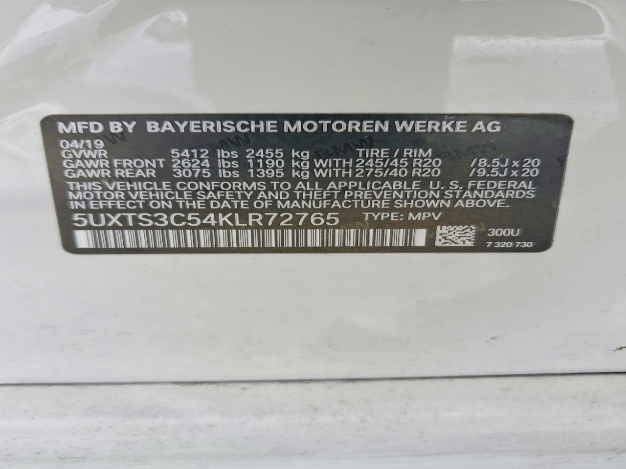 2019 BMW X3 xDrivem40I - zdjęcie 13